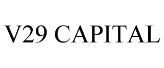 V29 CAPITAL