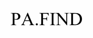 PA.FIND