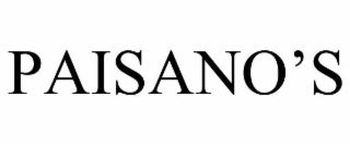 PAISANO’S