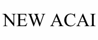 NEW ACAI