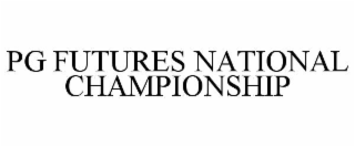 PG FUTURES NATIONAL CHAMPIONSHIP