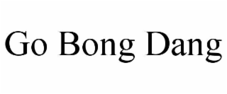 GO BONG DANG