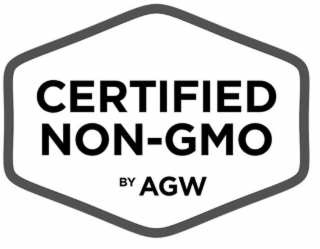 CERTIFIED NON-GMO BY AGW