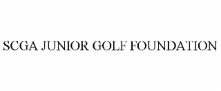 SCGA JUNIOR GOLF FOUNDATION