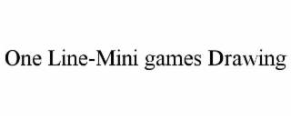ONE LINE-MINI GAMES DRAWING