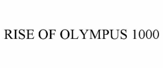RISE OF OLYMPUS 1000