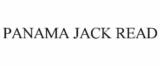 PANAMA JACK READ