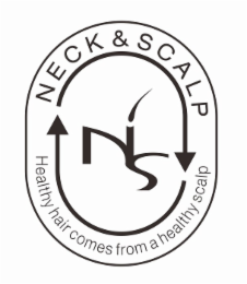 NS NECK & SCALP HEALTHY HAIR COMES FROM A HEALTHY SCALP