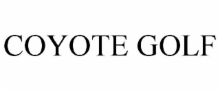 COYOTE GOLF