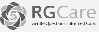 5 5 RGCARE GENTLE QUESTIONS. INFORMED CARE.