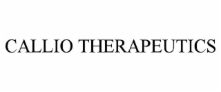 CALLIO THERAPEUTICS