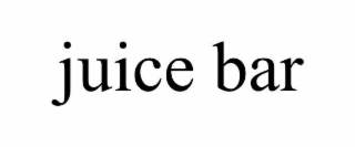 JUICE BAR