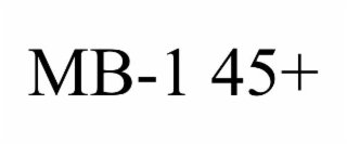 MB-1 45+
