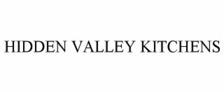 HIDDEN VALLEY KITCHENS