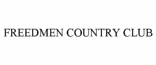 FREEDMEN COUNTRY CLUB