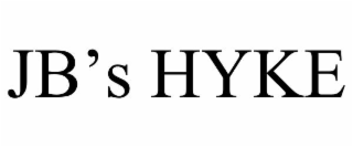 JB’S HYKE