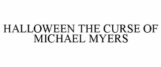 HALLOWEEN THE CURSE OF MICHAEL MYERS