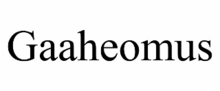 GAAHEOMUS