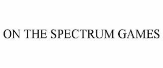ON THE SPECTRUM GAMES
