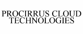 PROCIRRUS CLOUD TECHNOLOGIES