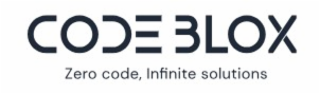 CODEBLOX ZERO CODE, INFINITE SOLUTIONS