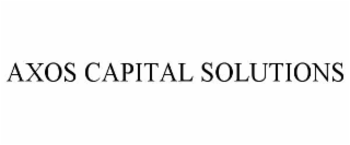 AXOS CAPITAL SOLUTIONS