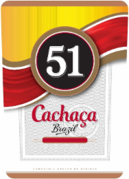 51 CACHAÇA BRAZIL, INDÚSTRIAS MULLER DE BEBIDAS LTDA, THE NO. 1 CACHAÇA FROM BRAZIL, INDÚSTRIAS MULLER DE BEBIDAS LTDA, COMPANHIA MÜLLER DE BEBIDAS