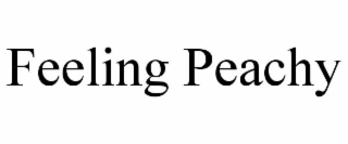 FEELING PEACHY