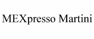 MEXPRESSO MARTINI