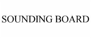 SOUNDING BOARD