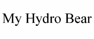 MY HYDRO BEAR
