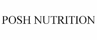 POSH NUTRITION