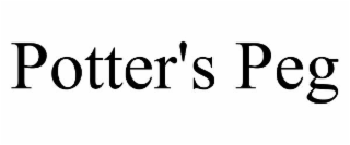 POTTER'S PEG