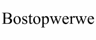 BOSTOPWERWE