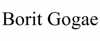 BORIT GOGAE