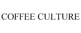 COFFEE CULTURE
