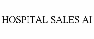 HOSPITAL SALES AI