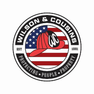 WILSON & COUSINS WC EST 1881 PROTECTING PEOPLE PROPERTY