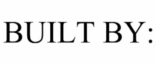 BUILT BY: