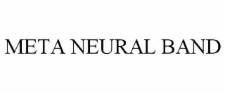 META NEURAL BAND