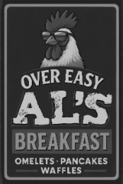 AL'S OVER EASY BREAKFAST OMELETS PANCAKES WAFFLES