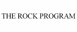 THE ROCK PROGRAM