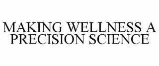MAKING WELLNESS A PRECISION SCIENCE