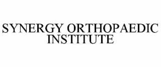 SYNERGY ORTHOPAEDIC INSTITUTE
