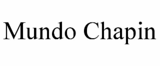 MUNDO CHAPIN