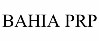 BAHIA PRP