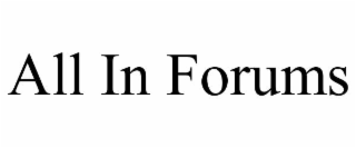 ALL IN FORUMS