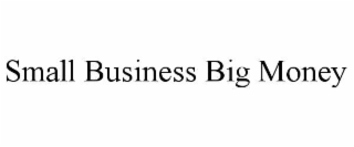 SMALL BUSINESS BIG MONEY