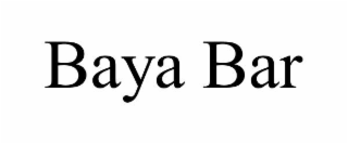 BAYA BAR