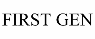 FIRST GEN